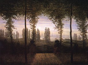 Caspar David Friedrich Gedaechtnisbild fuer Johann Emanuel Bremer Wandbild