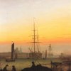 Caspar-David-Friedrich-Greifswalder-Hafen