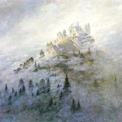 Caspar-David-Friedrich-Morgennebel-im-Gebirge