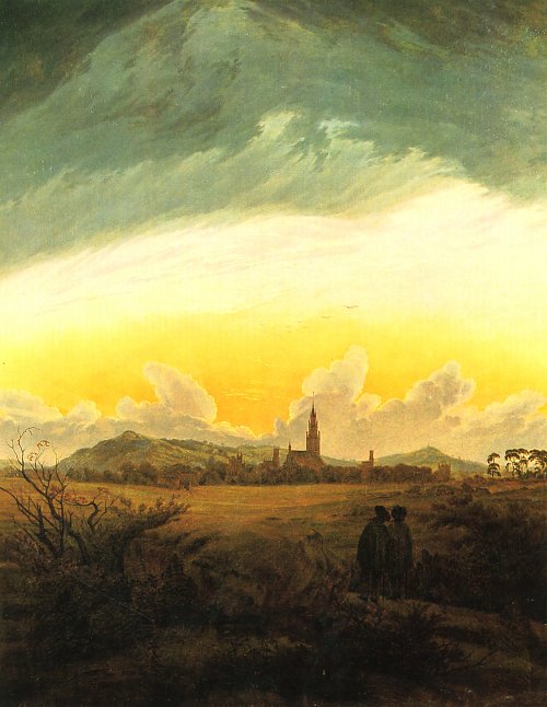 Caspar David Friedrich Neubrandenburg Wandbild