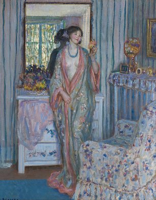 Frederick Carl Frieseke Die Robe Wandbild