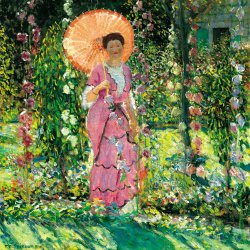 Frederick-Carl-Frieseke-Stockrosen