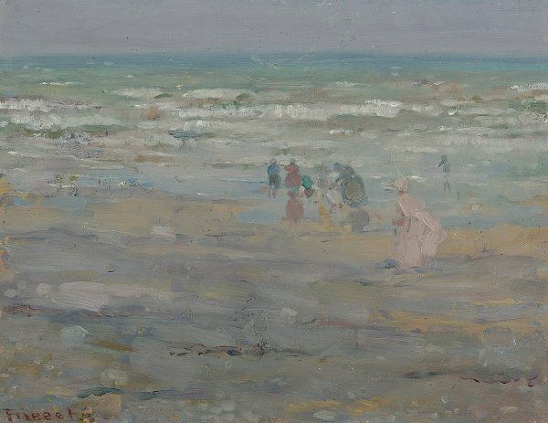 Frederick Carl Frieseke Strand auf Korsika Wandbild