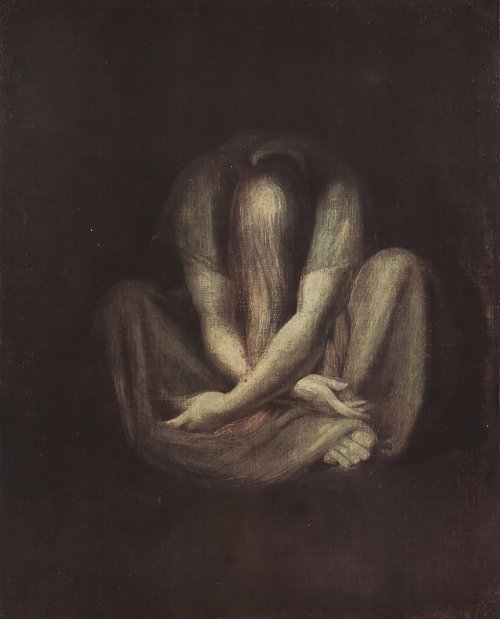 Johann Heinrich Fuessli Das Schweigen Wandbild