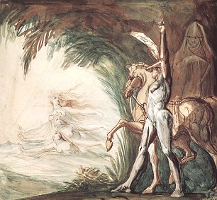 Johann Heinrich Fuessli Hagen und die Udine von Danubius Wandbild