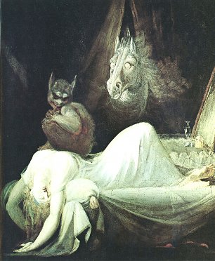 Johann Heinrich Fuessli Nachtmahr 2 Wandbild