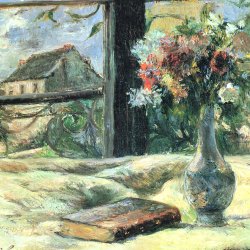 Paul-Gauguin-Blumenvase-am-Fenster