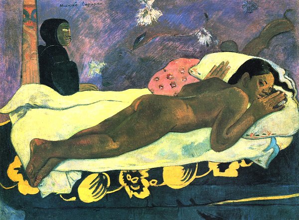Paul Gauguin Der Geist derToten wacht Wandbild