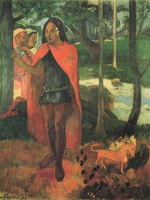 Paul Gauguin Der Zauberer von Hiva Oa Wandbild