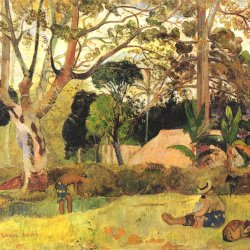 Paul-Gauguin-Der-grosse-Baum-Te-raau-rahi