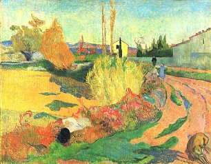 Paul Gauguin Die Mas von Arles Wandbild