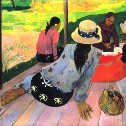 Paul-Gauguin-Die-Mittagsruhe