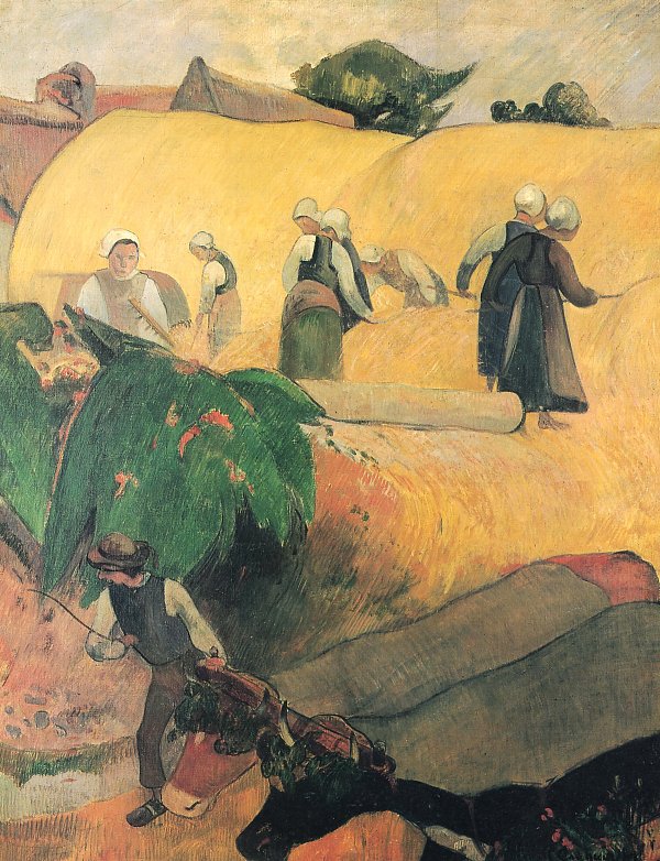 Paul Gauguin Ernte in der Bretagne