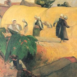 Paul-Gauguin-Ernte-in-der-Bretagne
