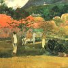 Paul-Gauguin-Frauen-und-Schimmel
