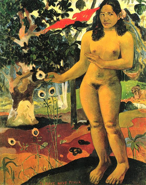 Paul Gauguin Herrliches Land Te nave nave fenua Wandbild