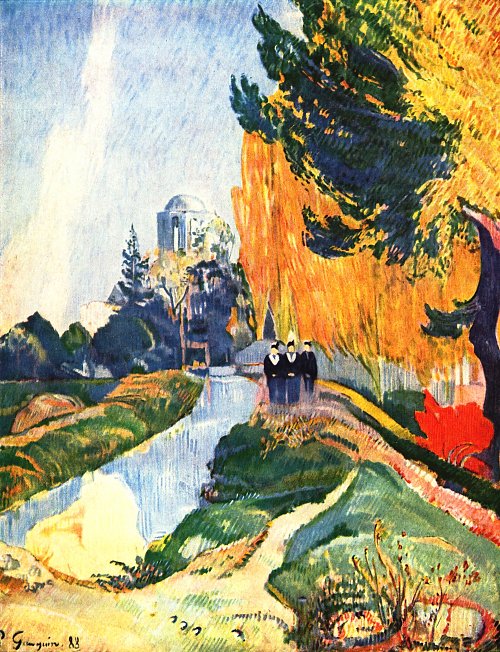 Paul Gauguin Les Alyscamps Wandbild