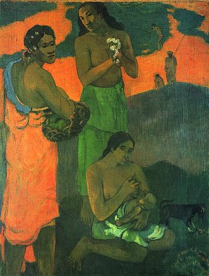 Paul Gauguin Mutterschaft Wandbild