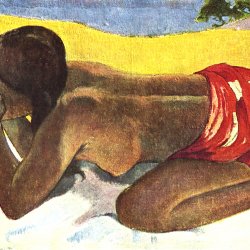 Paul-Gauguin-Otahi-allein