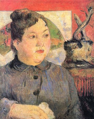 Paul Gauguin Portrait der Madame Alexandre Kohler Wandbild