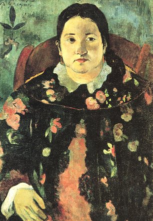 Paul Gauguin Portrait der Suzanne Bambridge Wandbild