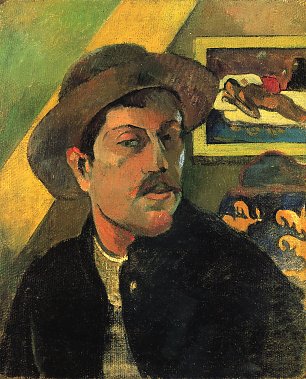 Paul Gauguin SelbstPortrait Wandbild