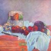 Paul-Gauguin-Stillleben-mit-Fruechten-Korb-und-Messer