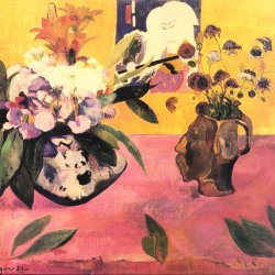 Paul-Gauguin-Stillleben-mit-japanischem-Holzschnitt