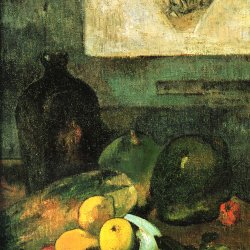 Paul-Gauguin-Stillleben-vor-einem-Stich-von-Delacroix