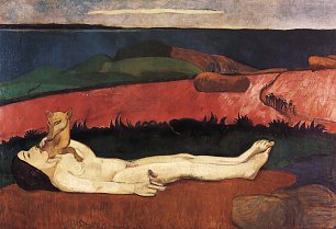 Paul Gauguin Verlust der Jungfraeulichkeit Wandbild