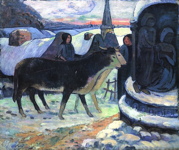 Paul Gauguin Weihnachten Wandbild