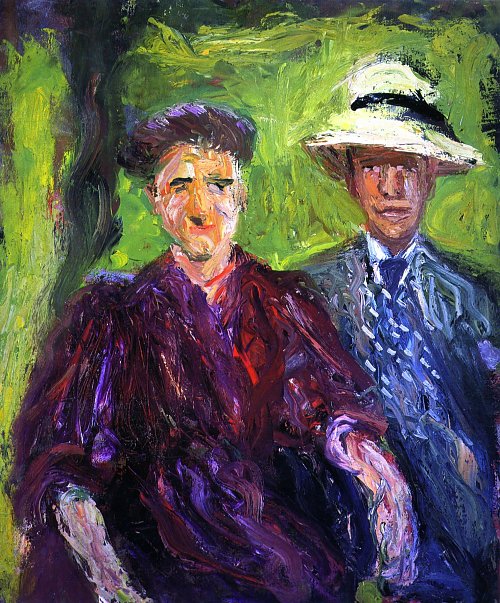 Richard Gerstl Doppel Portrait Wandbild