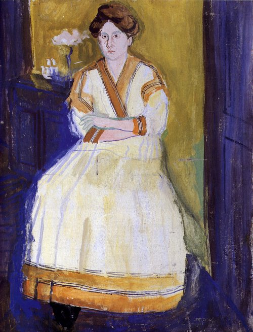 Richard Gerstl Mathilde Schoenberg Wandbild