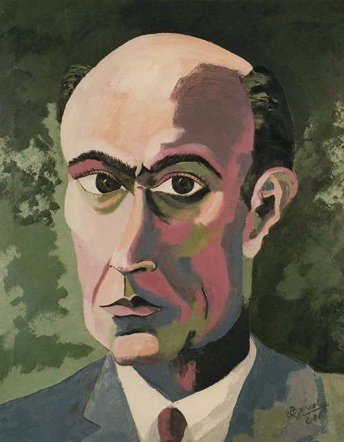 Richard Gerstl Selbstbildniss Wandbild