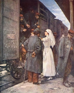 Henri Gevex Soldiers Wandbild