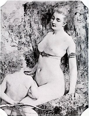 Henri Gevex Venus et l Amour Wandbild