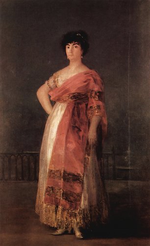 Francisco de Goya La Tirana Wandbild