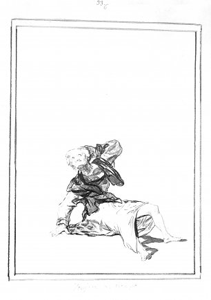 Francisco de Goya Schwarzrand Album 2 Wandbild