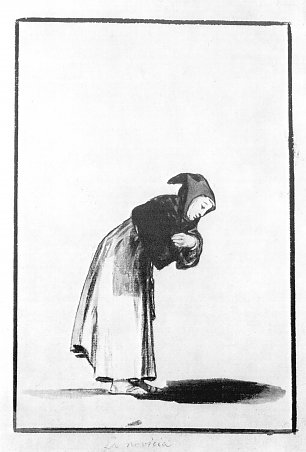 Francisco de Goya Schwarzrand Album 35 Wandbild