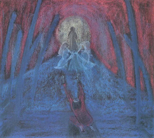 Walter Gramatte The Dreaming Boy Wandbild