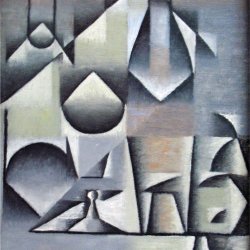 Juan-Gris-Glas-und-Flaschen