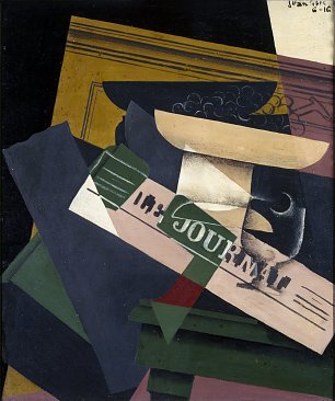 Juan Gris Les raisins Wandbild
