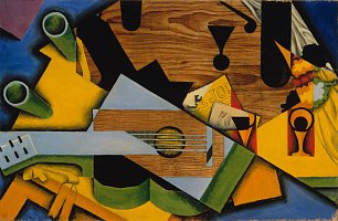 Juan Gris Still Life with a Guitar Wandbild