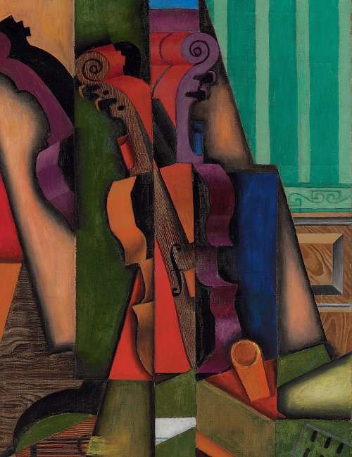 Juan Gris Violon et guitare Wandbild