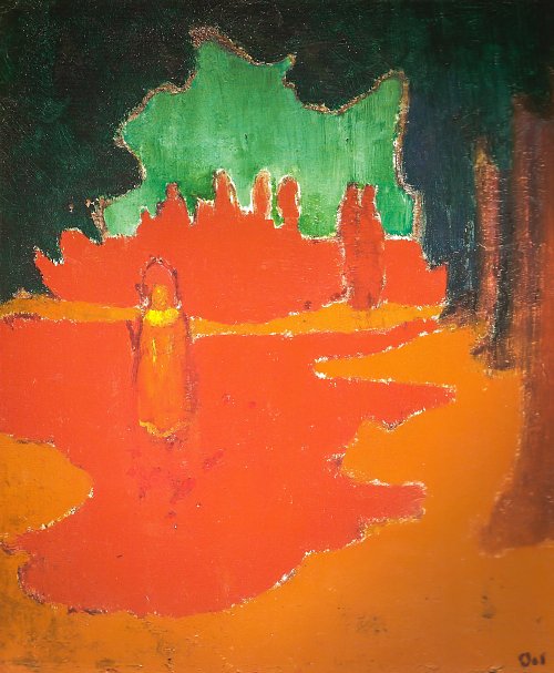 Maria Gutierrez Blanchard Sunlight on the Terrace Wandbild
