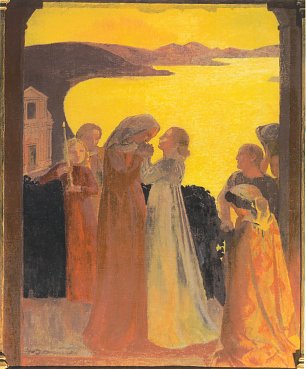 Maria Gutierrez Blanchard magnificat de silencio Wandbild