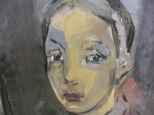 Maria Gutierrez Blanchard muchacha Wandbild