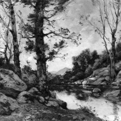 Henri-Harpignies-View-at-Herisson