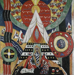 Marsden Hartley Indian Composition Wandbild