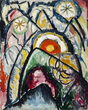 Marsden Hartley number one Wandbild